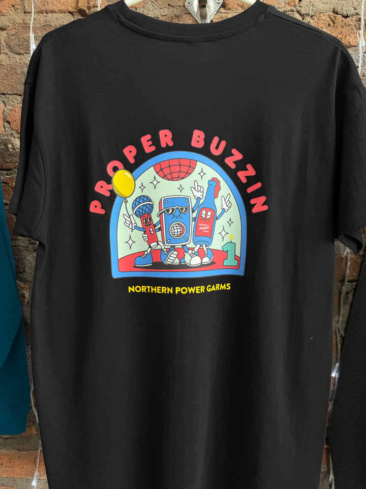 *Proper Buzzin - Tee (Large)