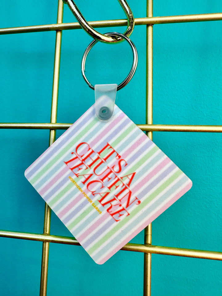 It’s a Chuffin Teacake Keyring