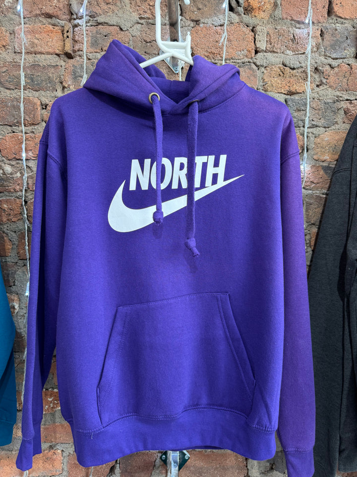 *SECONDS Purple NORTH Hoodie (Small)