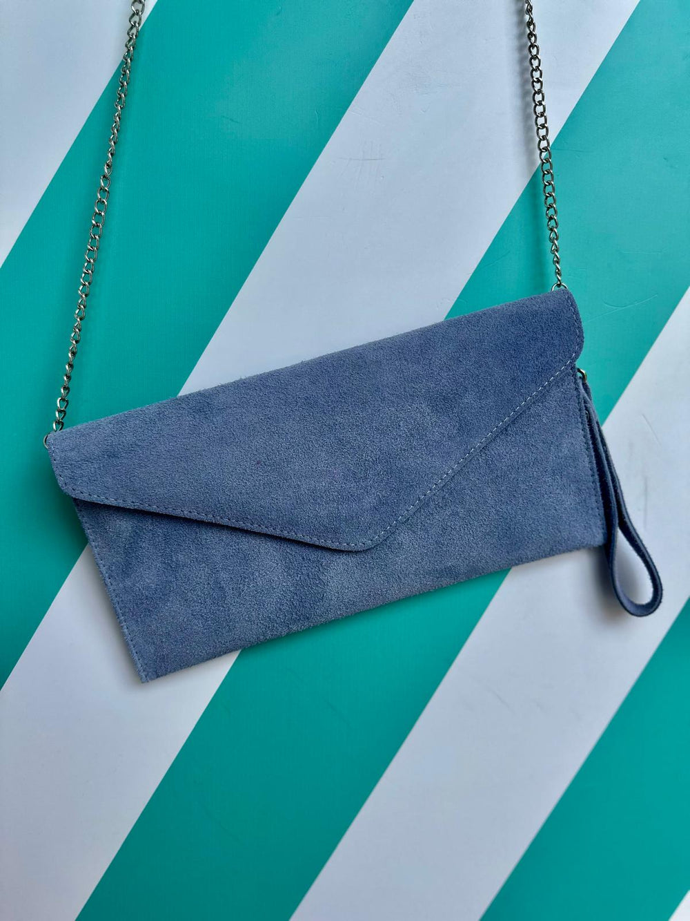 Large Suede Clutch Bag - Northern Power Garms