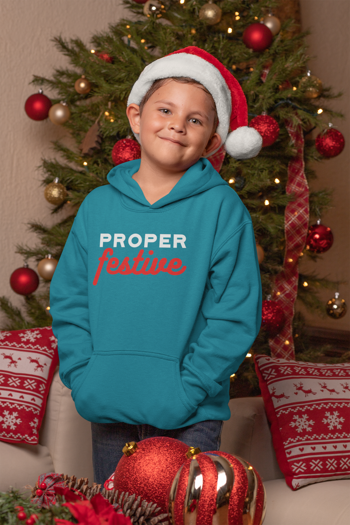 KIDS - Proper Festive Hoodie