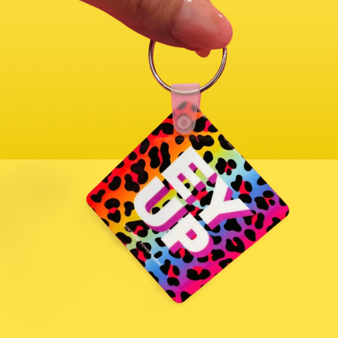 Ey Up Keyring