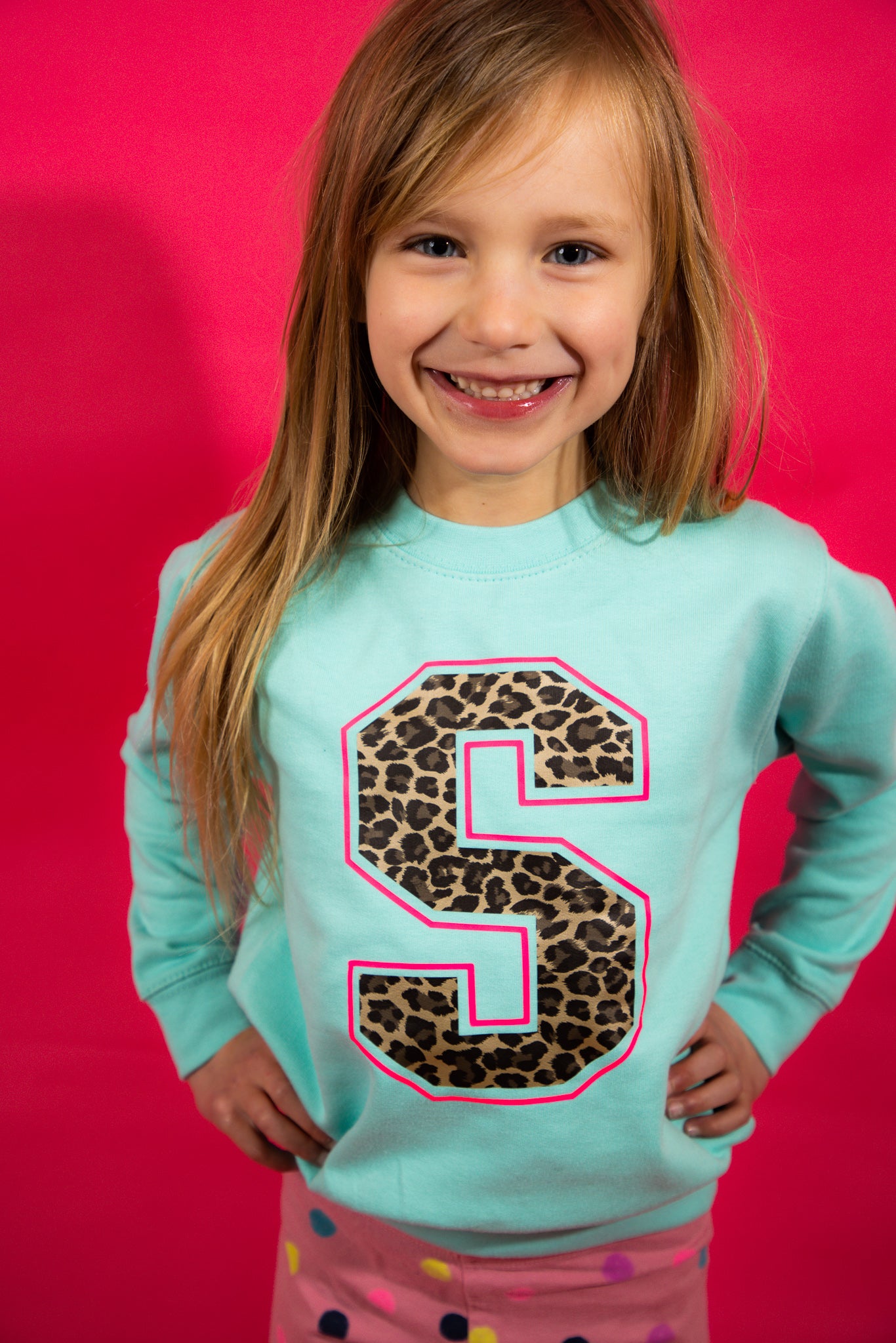 Kids on sale leopard sweater